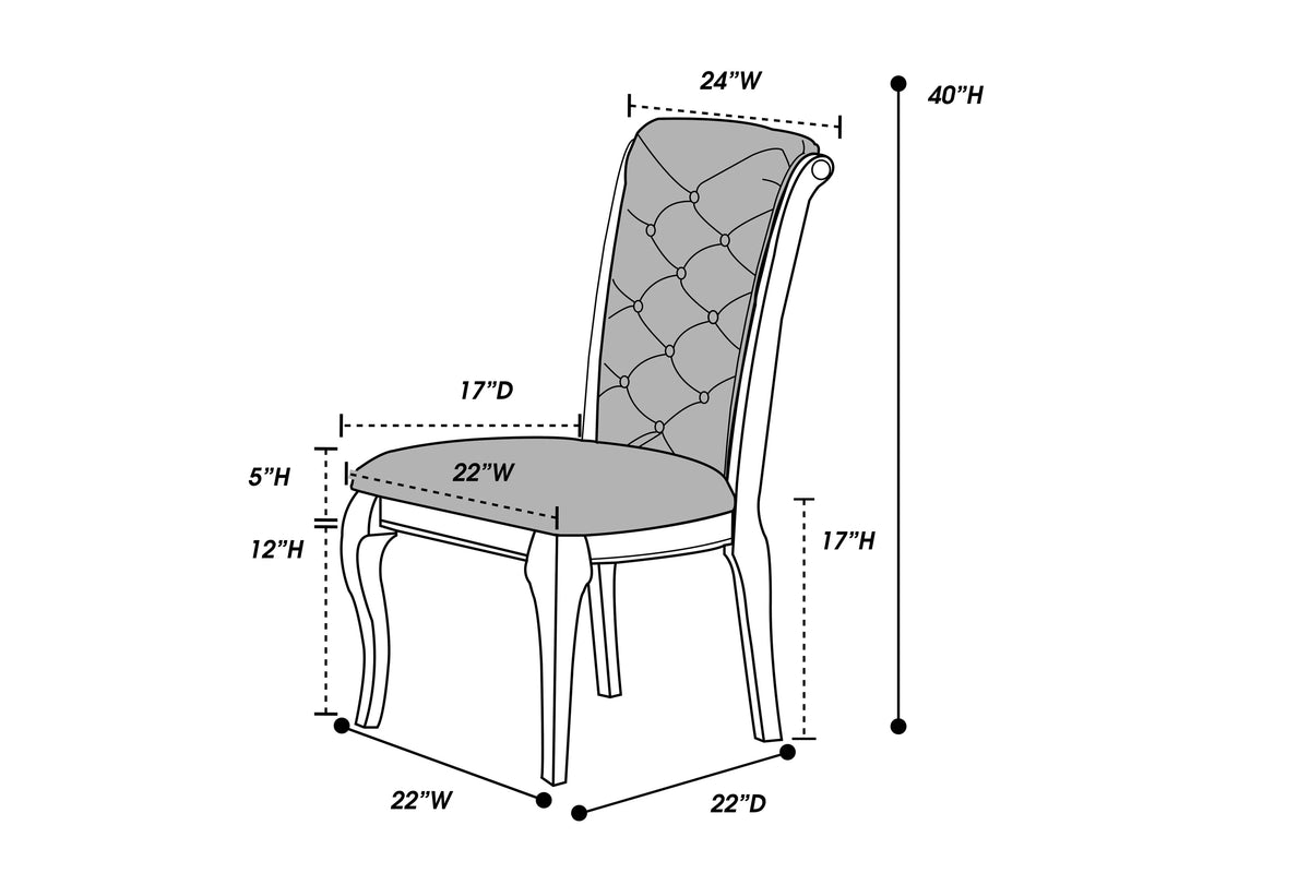 4-Seats Dining Set
