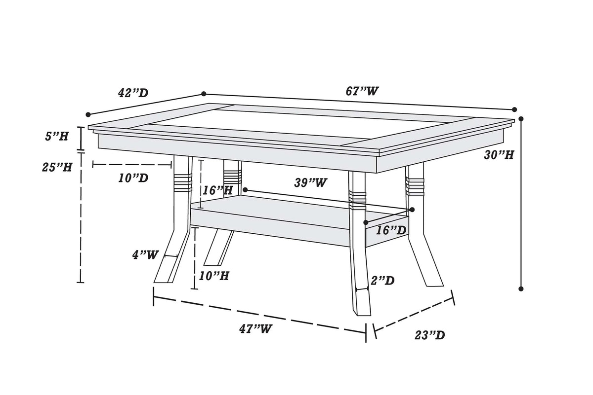6-Seats Dining Set