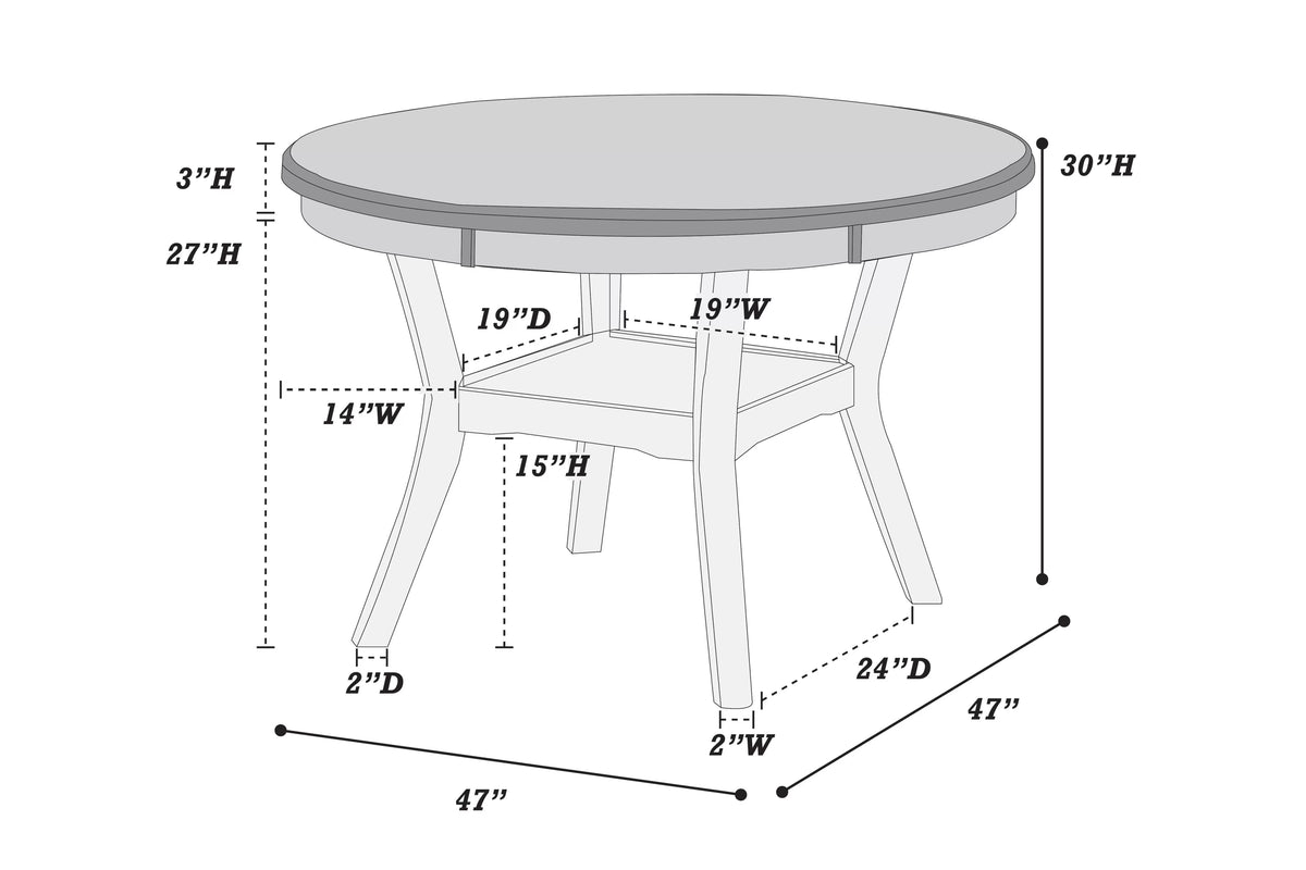 4-Seats Dining Set