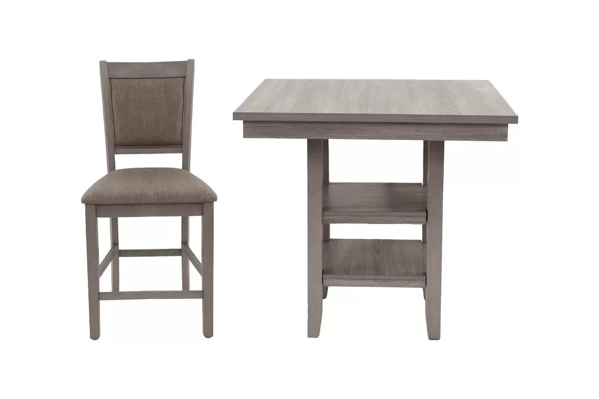 4-Seats Counter Height Dining Set