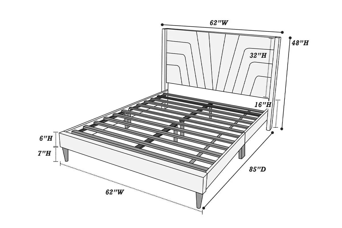 Queen/Eastern King Size Bed