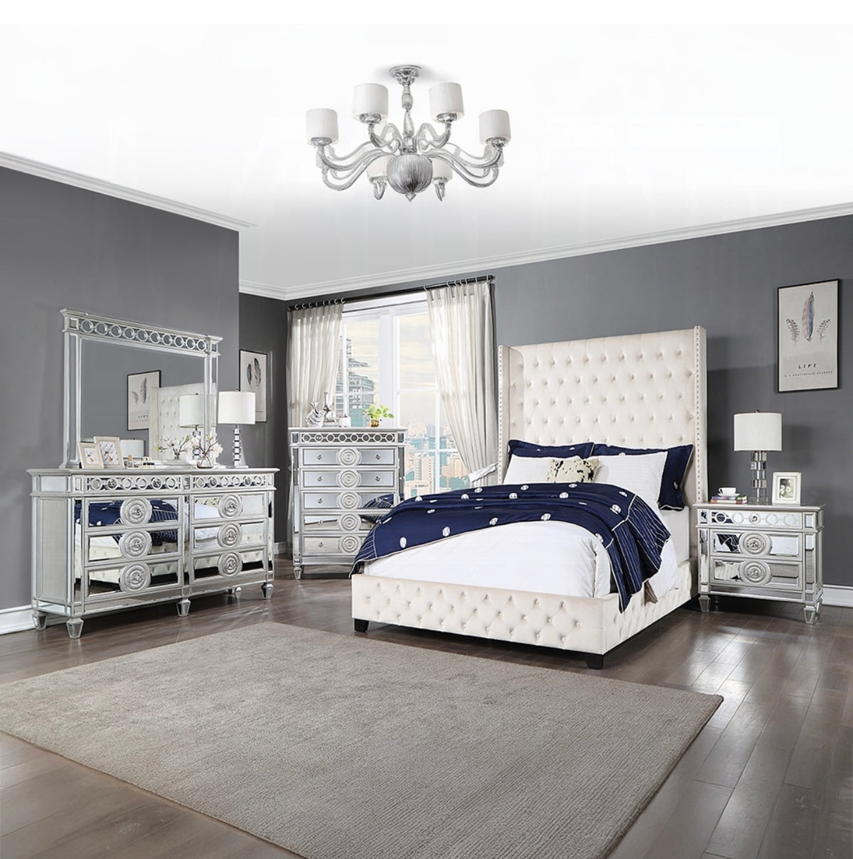 Fabrice Queen/ E King Bed