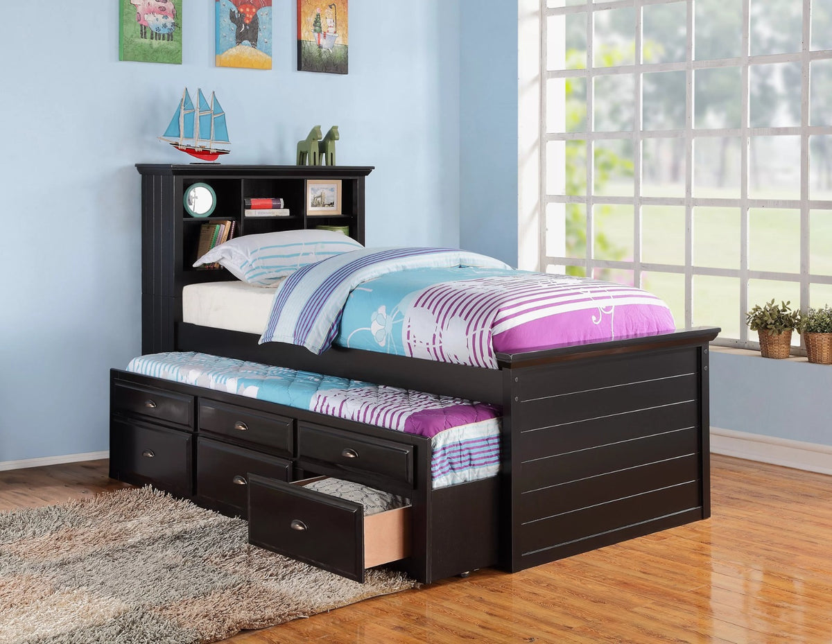 Twin Size Bed With Twin Trundle