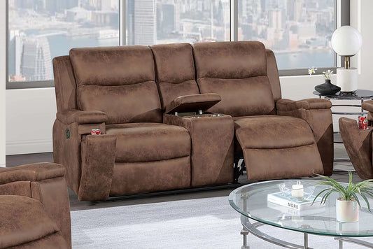 Manual Mechanism Reclining Loveseat