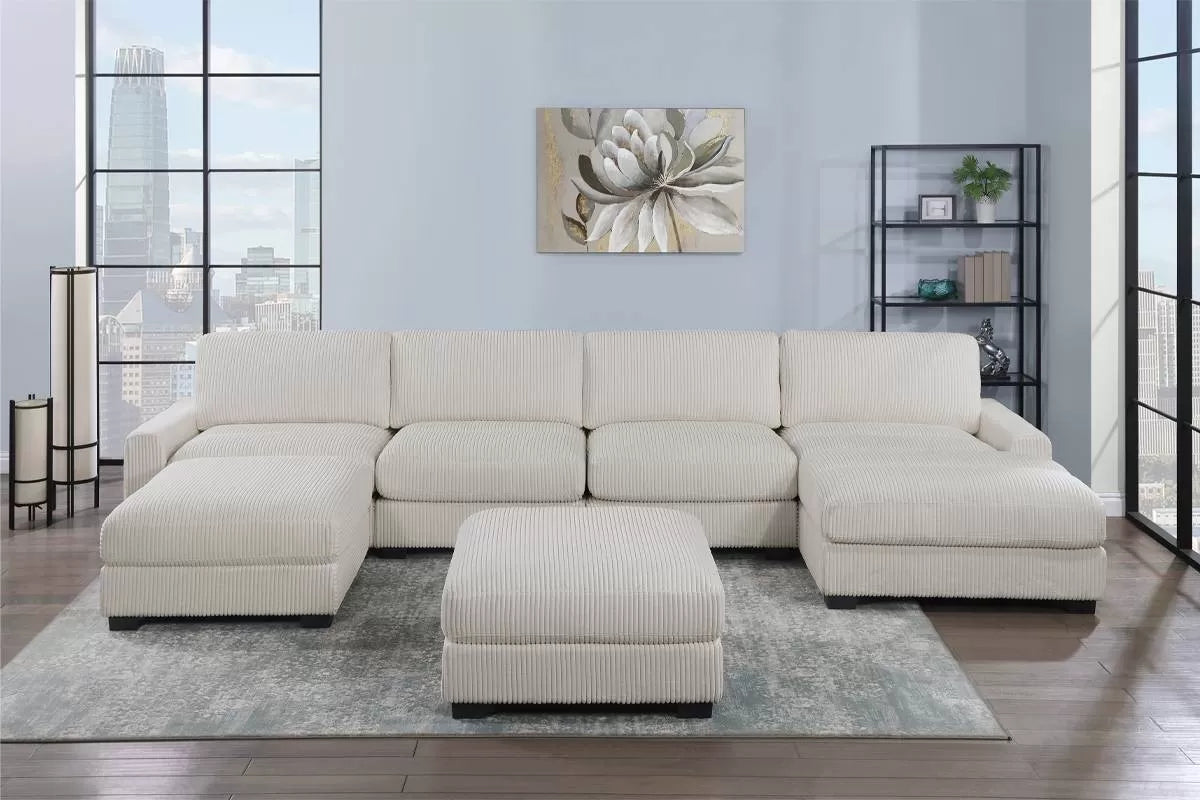 6 to 7-Pieces XL Modular Sectional Sofa Set