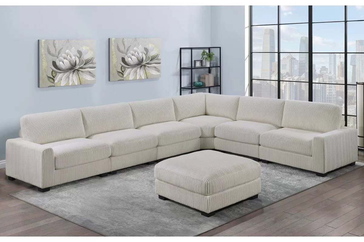 6 to 7-Pieces XL Modular Sectional Sofa Set