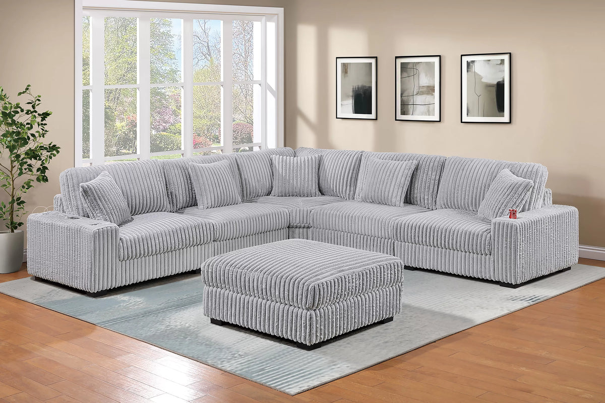 6 to 7-Pieces XL Modular Sectional Sofa Set