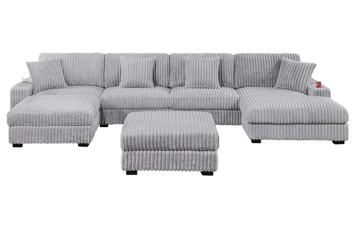 6 to 7-Pieces XL Modular Sectional Sofa Set