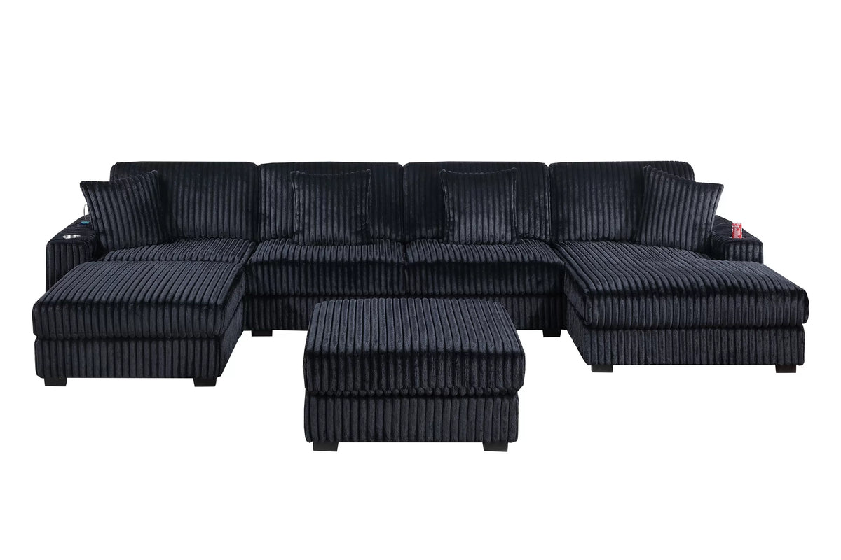 6 to 7-Pieces XL Modular Sectional Sofa Set