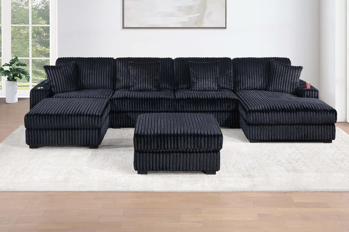 6 to 7-Pieces XL Modular Sectional Sofa Set