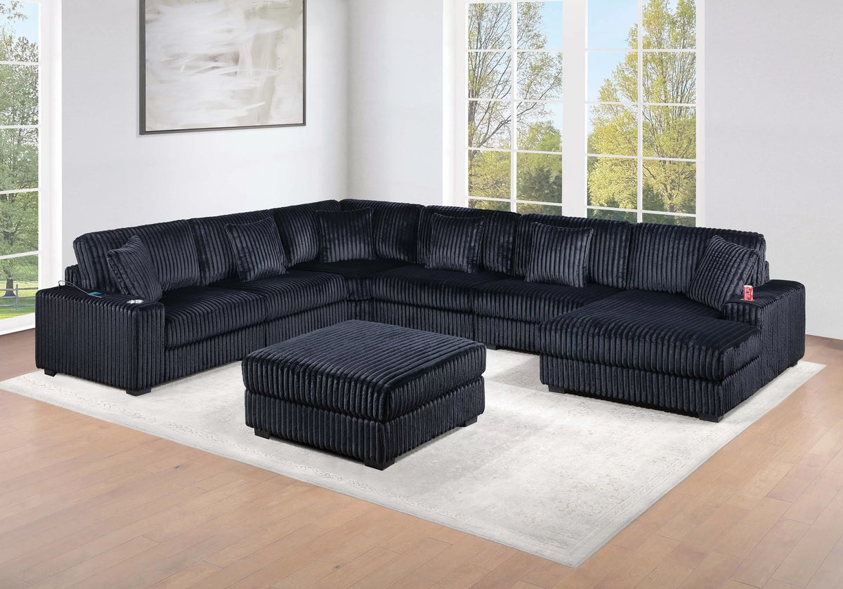 6 to 7-Pieces XL Modular Sectional Sofa Set