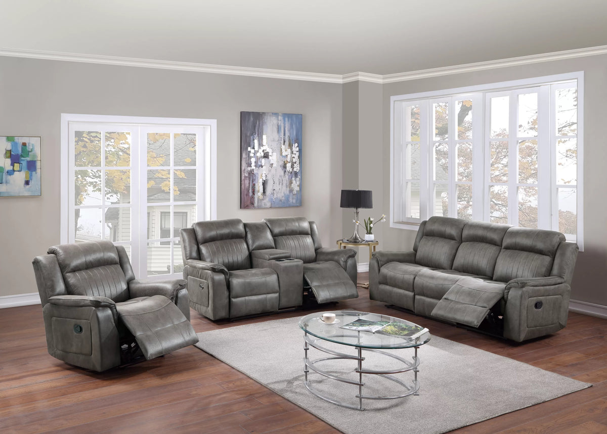 Manual Mechanism Reclining Sofa