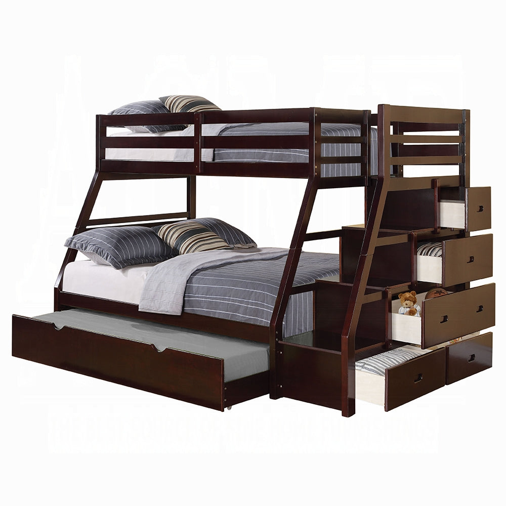 Jason Twin/Full Bunk Bed W/Trundle & Storage