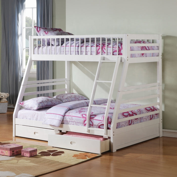 Jason Twin/Full Bunk Bed W/Trundle & Storage