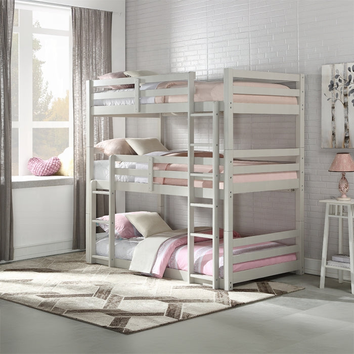 Ronnie Triple Twin Bunk Bed