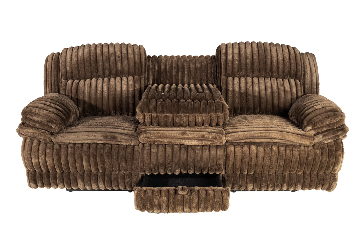 Manual Mechanism Reclining Sofa