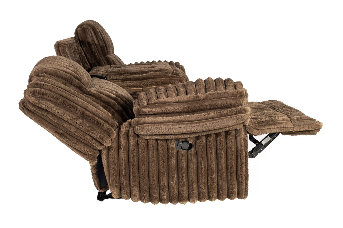 Manual Mechanism Reclining Sofa