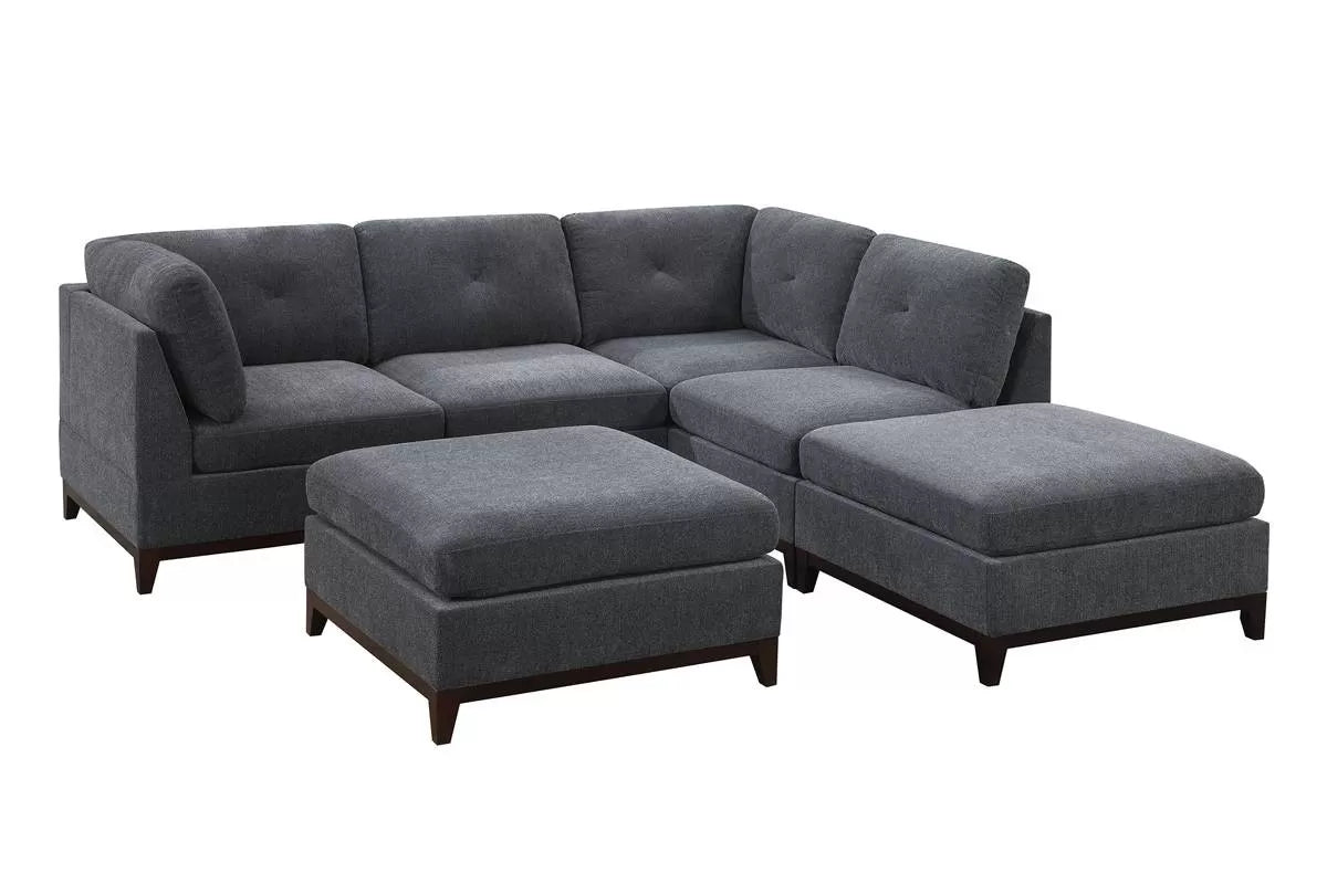 6 to 9-Pieces Modular Sectional Sofa Set
