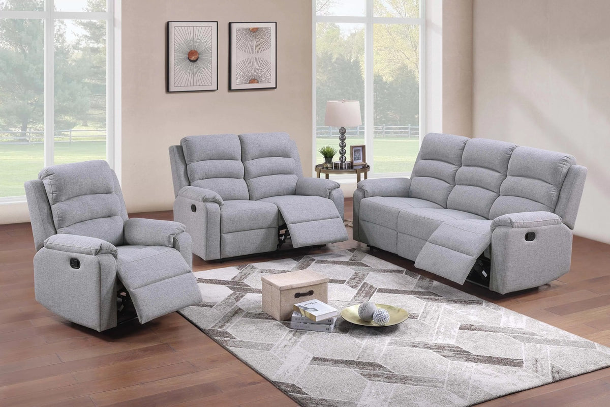 Manual Mechanism Reclining Sofa