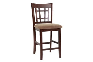Casual Counter Height Table Set-Under-Table Shelf (table + Chairs)