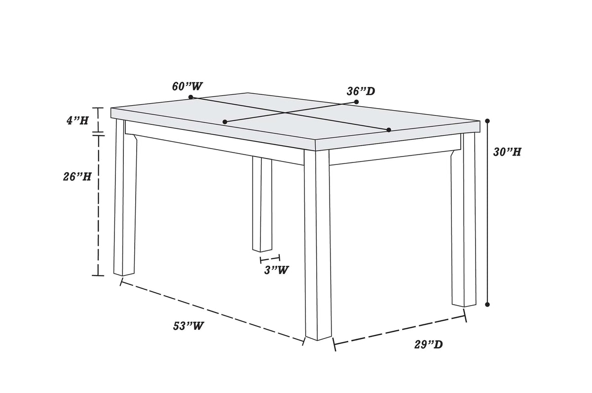 6-Seats Dining Set