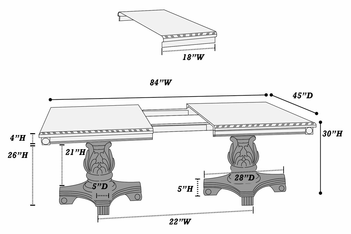 8-Seats Dining Set