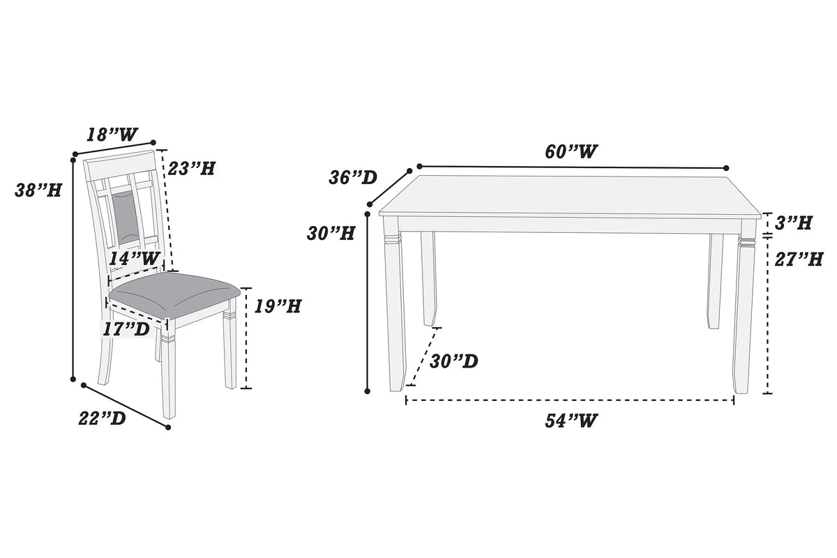 6-Seats Dining Set