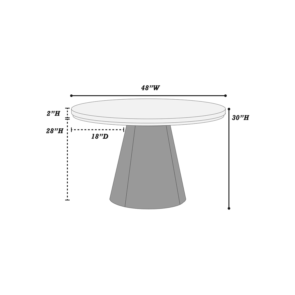 4-Seats Dining Set