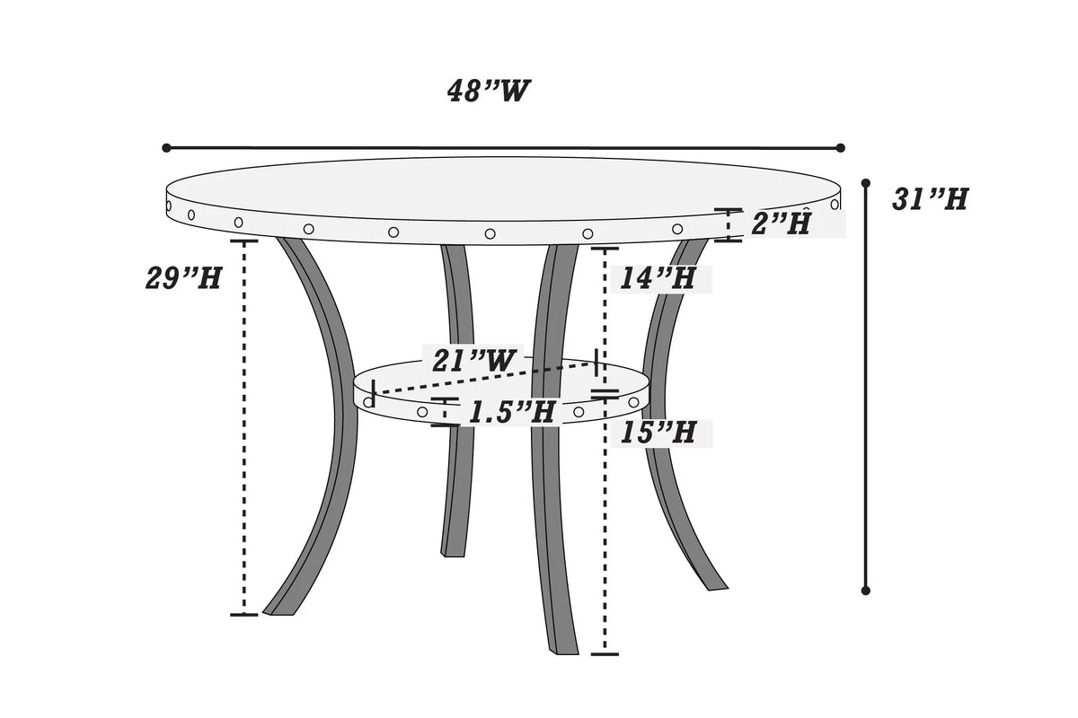 4-Seats Dining Set