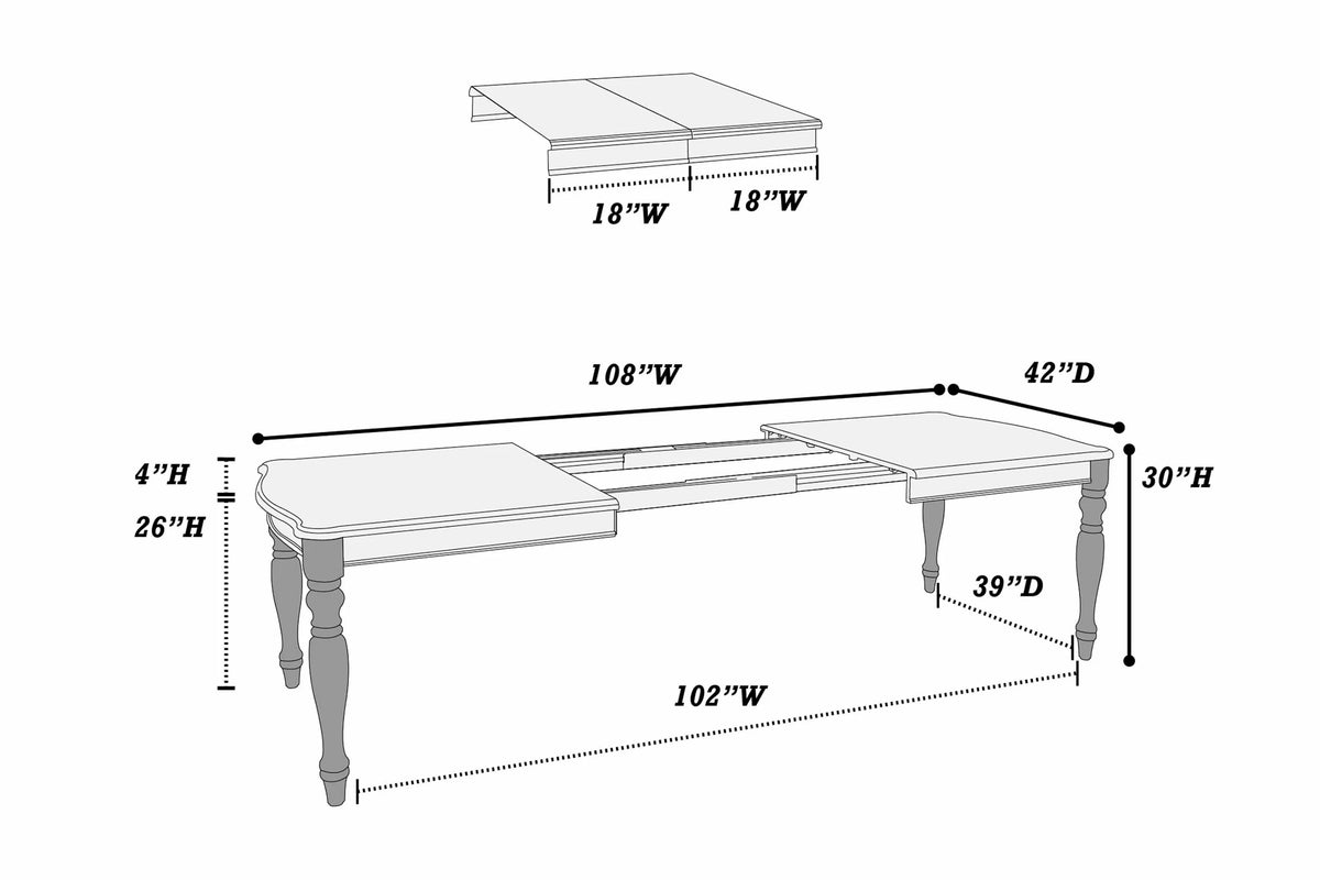 8-Seats Dining Set