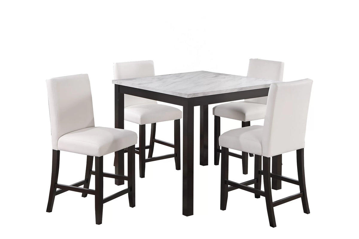 4-Seats Counter Height Dining Set