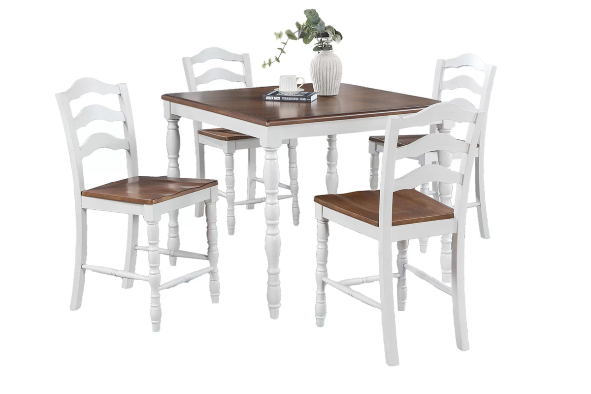 4-Seats Counter Height Dining Set