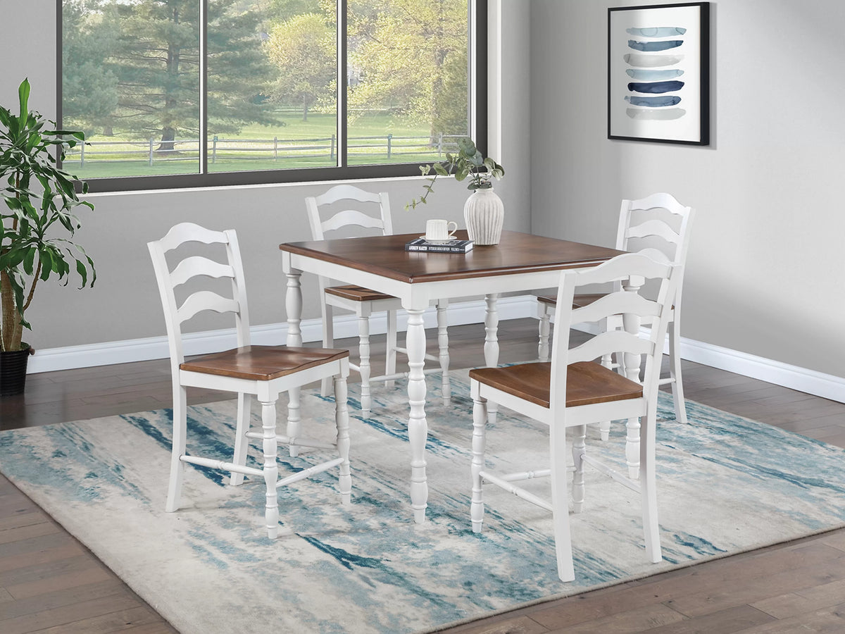 4-Seats Counter Height Dining Set