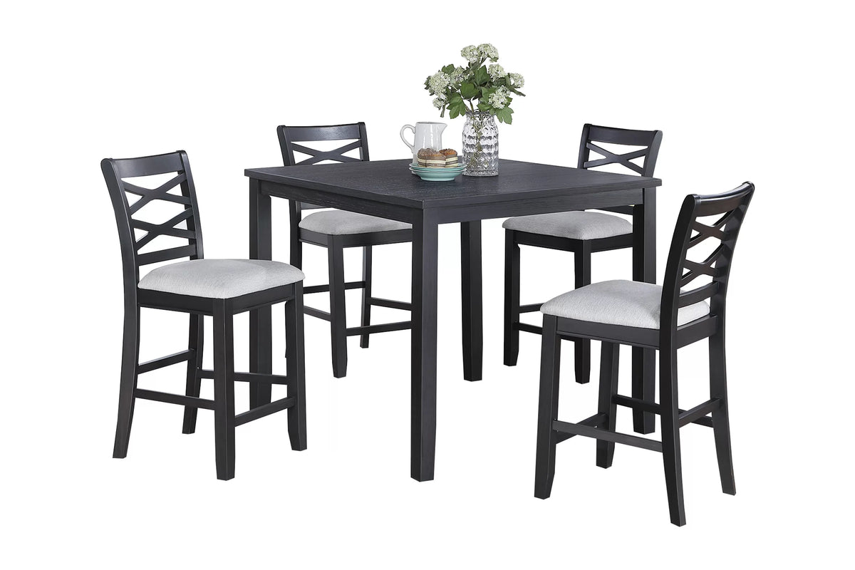 4-Seats Counter Height Dining Set