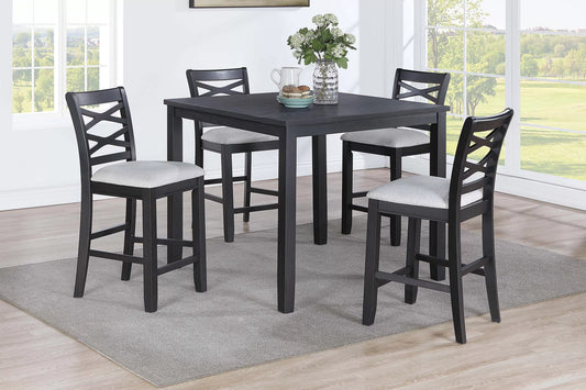4-Seats Counter Height Dining Set