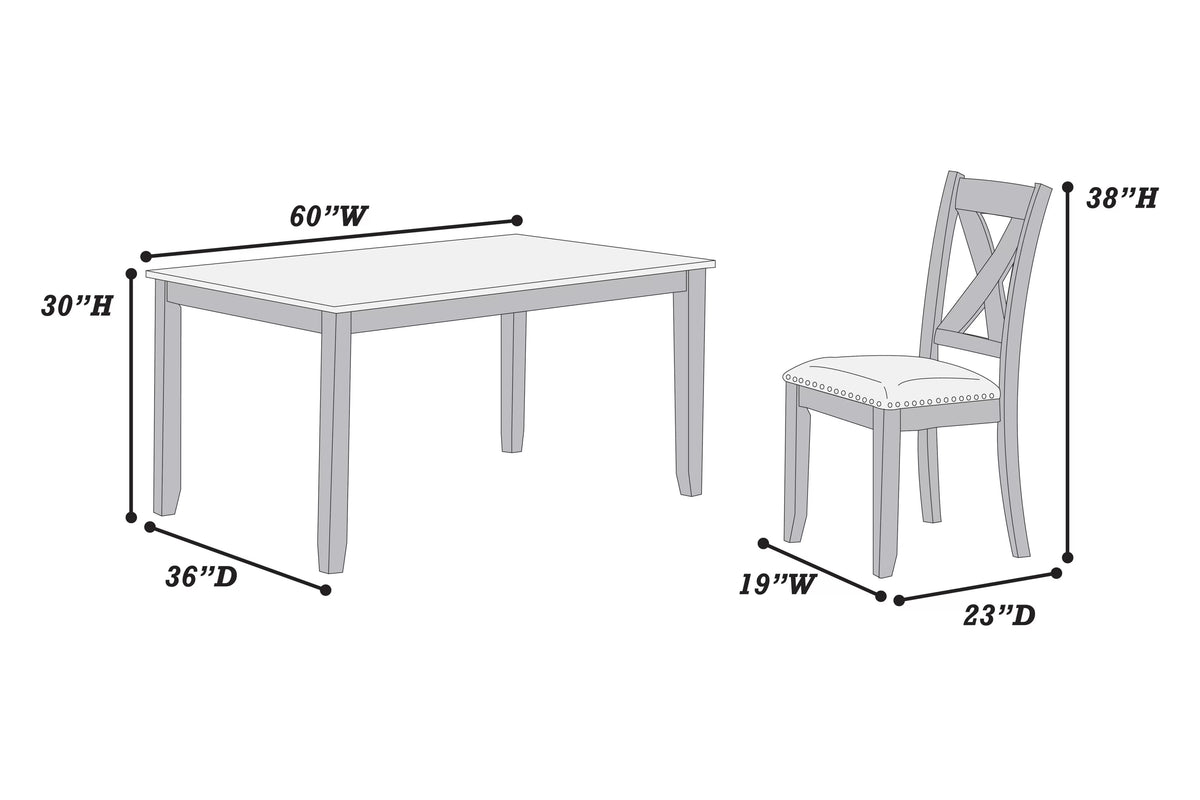 6-Seats Dining Set