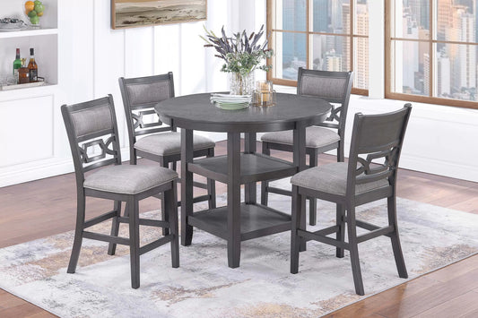 4-Seats Counter Height Dining Set