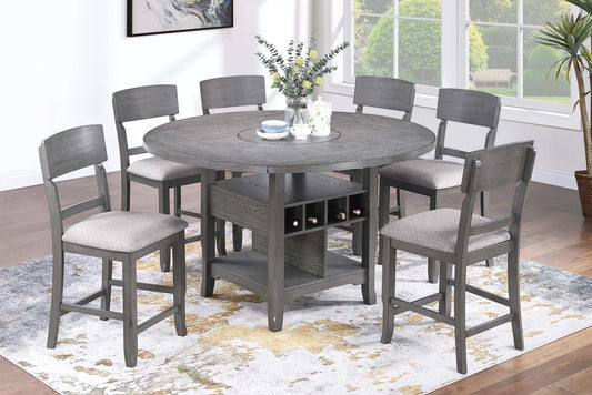 6-Seats Counter Height Dining Set