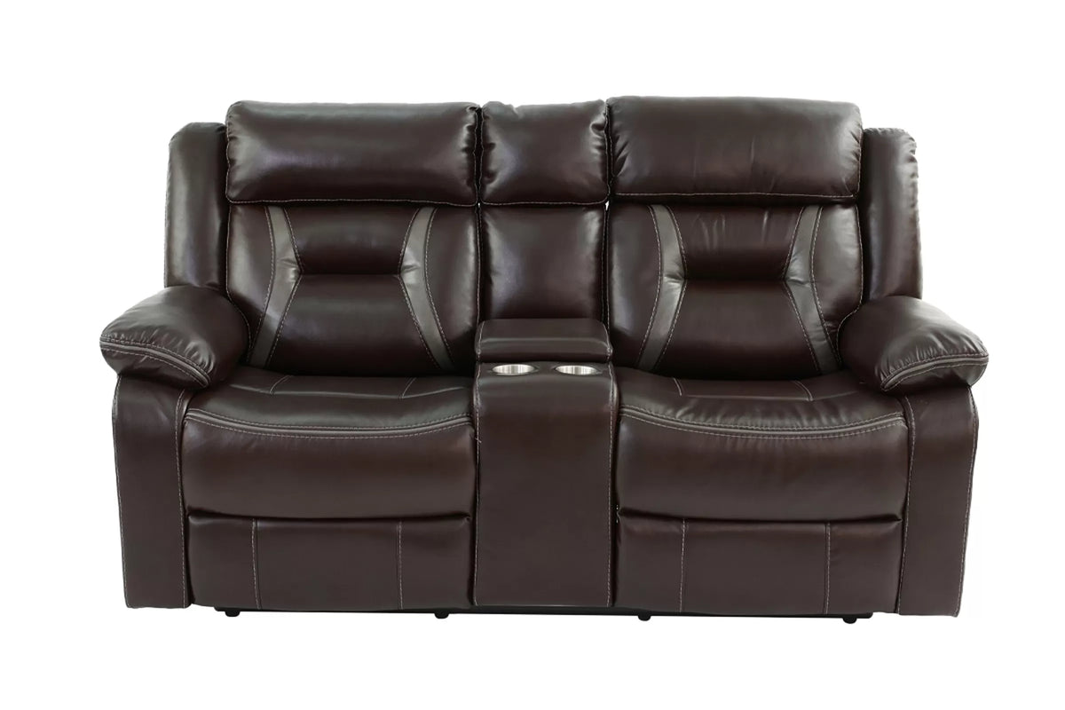Manual Mechanism Reclining Loveseat