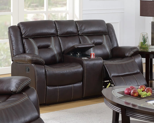 Manual Mechanism Reclining Loveseat