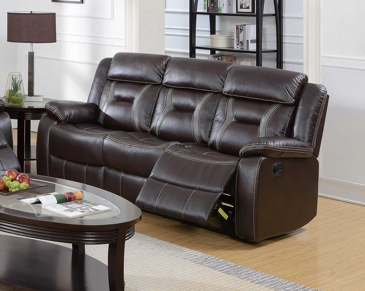 Manual Mechanism Reclining Sofa