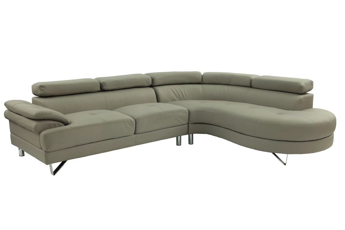 2-Pieces Sectional Sofa