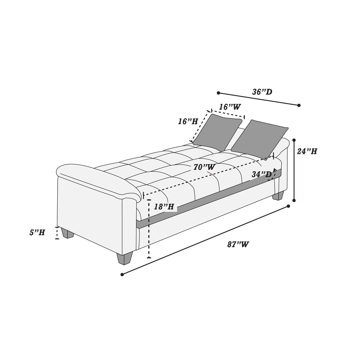 Convertible Sofa
