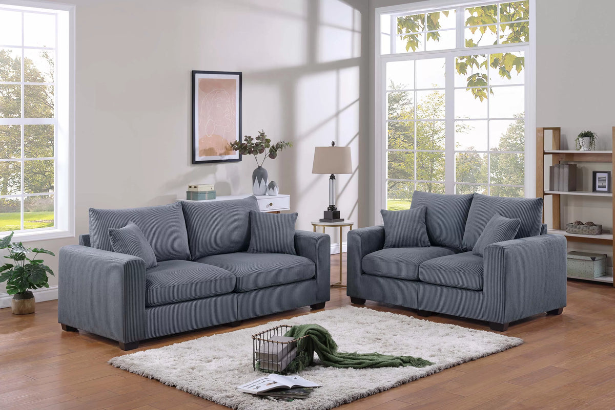 2-Pieces Sofa Set