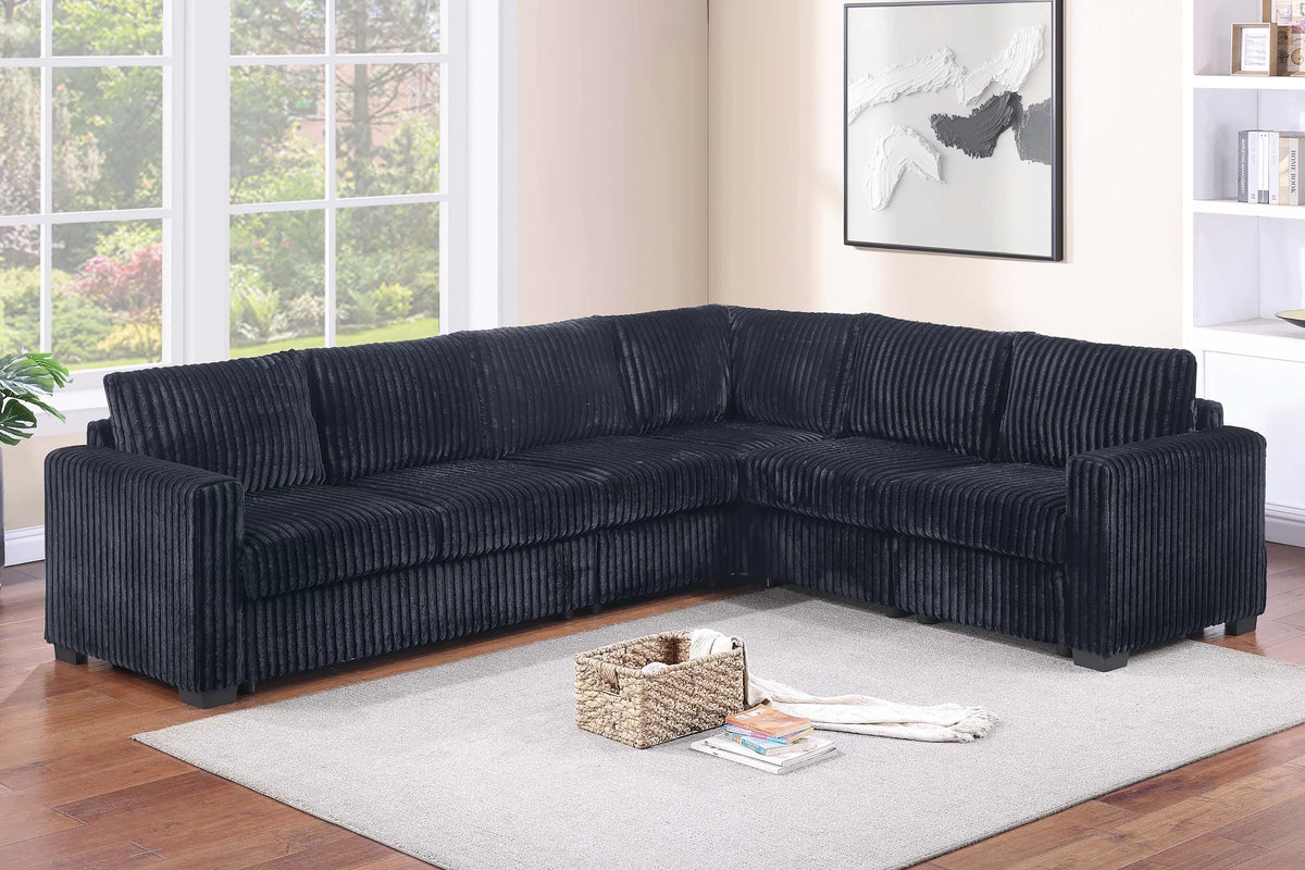 4-Pieces Sectional Sofa
