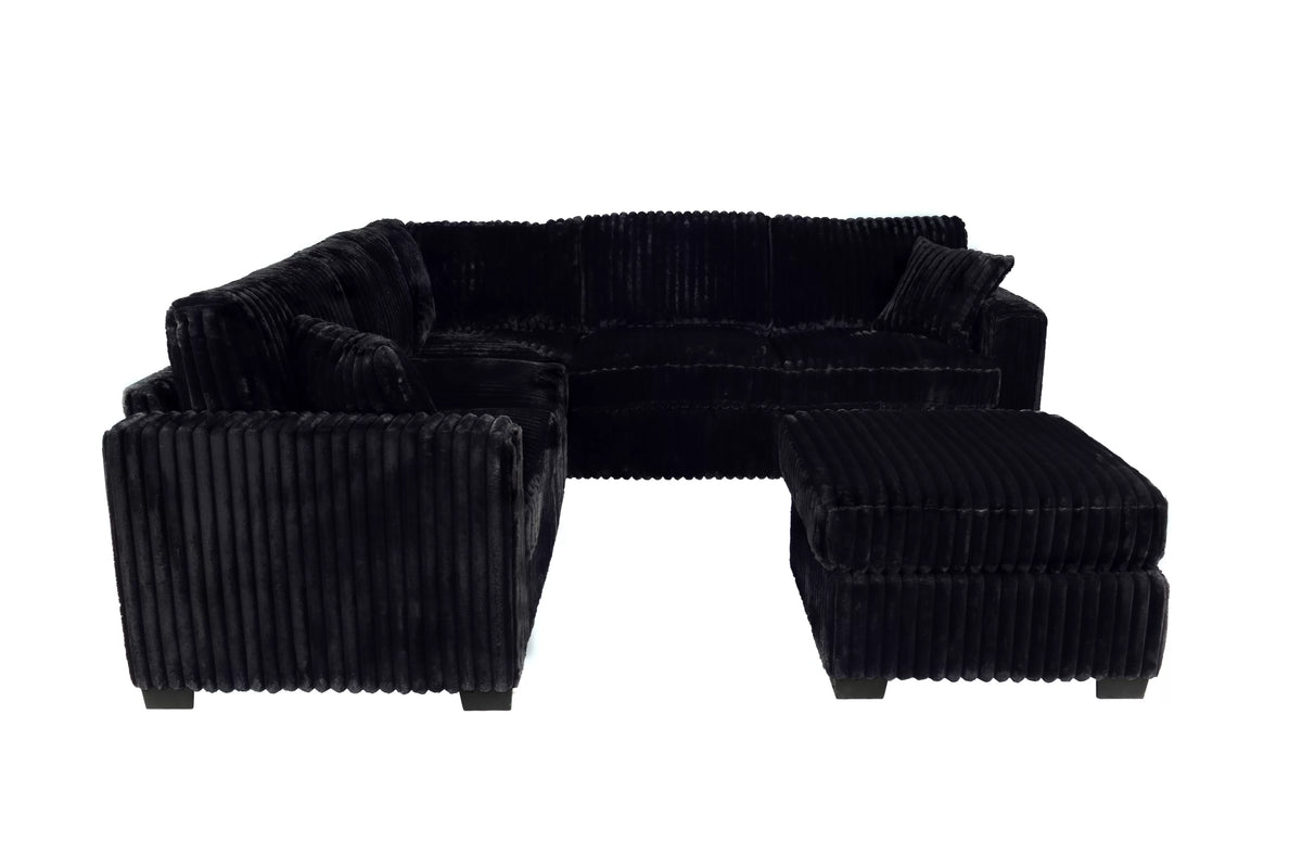 4-Pieces Sectional Sofa Set