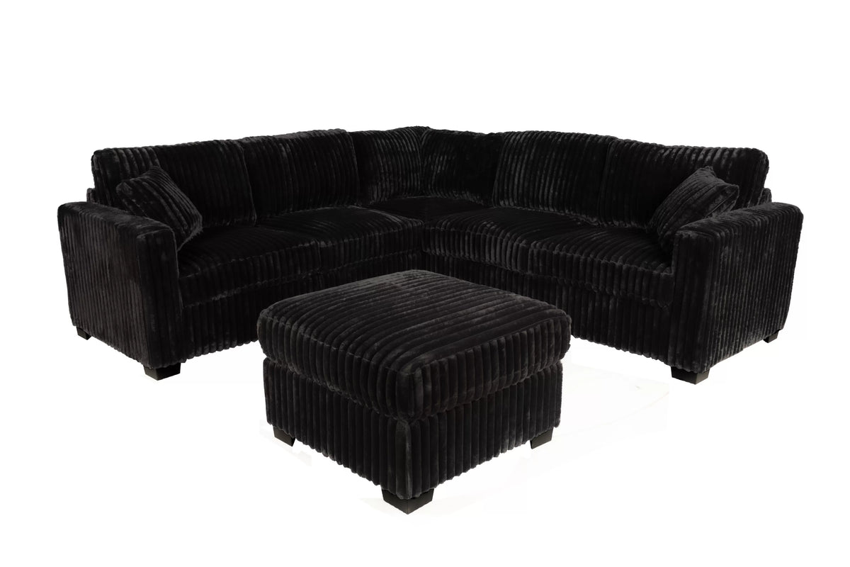 4-Pieces Sectional Sofa Set