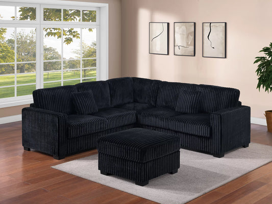 4-Pieces Sectional Sofa Set