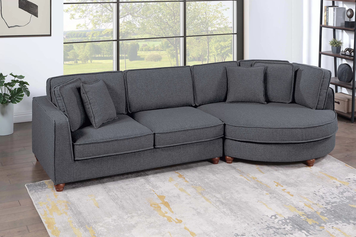 2-Pieces XL Sectional Sofa