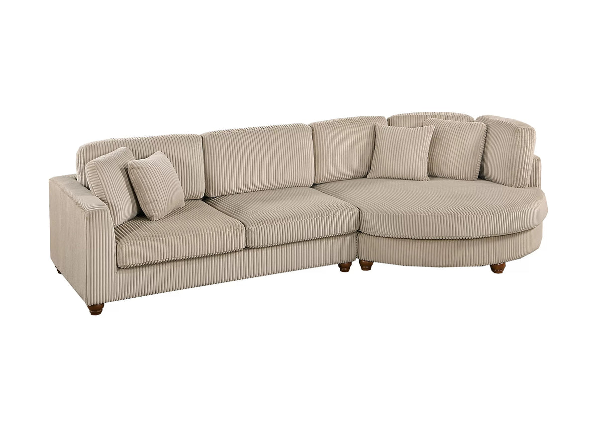 2-Pieces XL Sectional Sofa